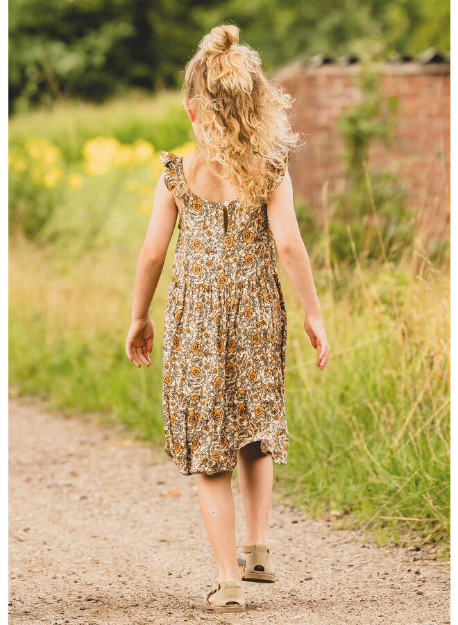 Looxs Little - Little dress- Orange Floral