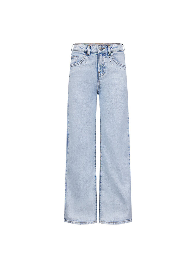 Gigi – Bleached blue denim