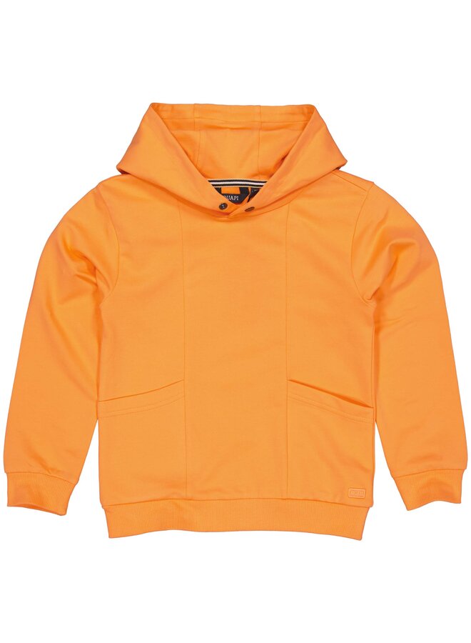 Quapi - Boaz - Hooded Sweater – Orange