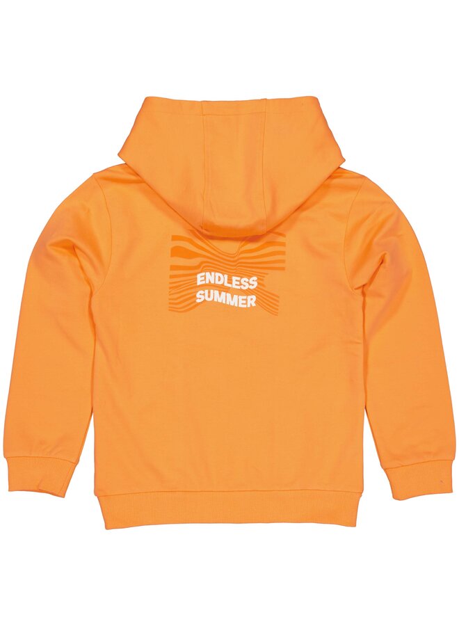 Quapi - Boaz - Hooded Sweater – Orange