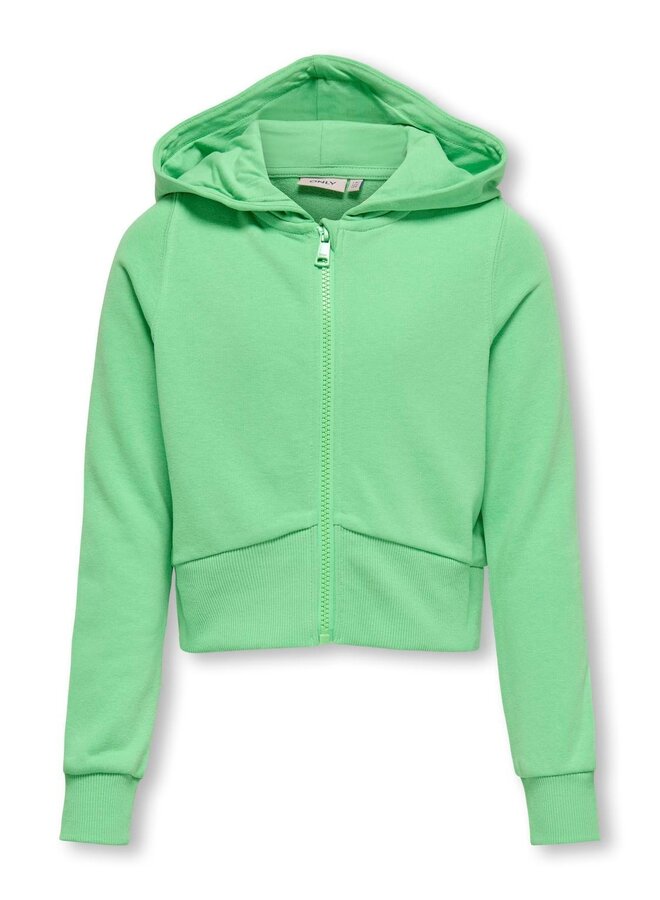 Bella – Zip hood short -  Spring Bouquet