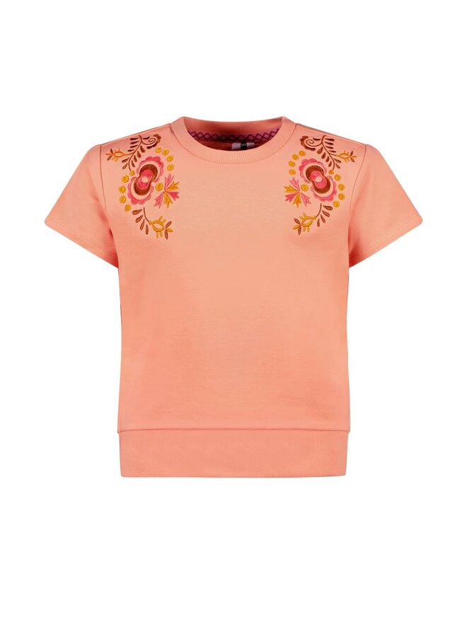 B.Nosy - Beau - girls t-shirt – Peach