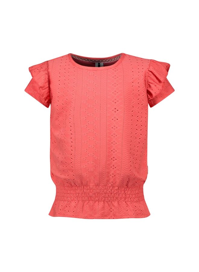 B.Nosy - Bohdi - girls t-shirt – Hot coral