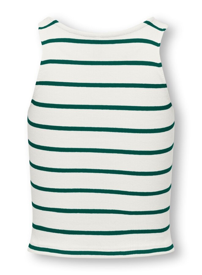 Kids Only - Nessa – Short stripe top - Aventurine