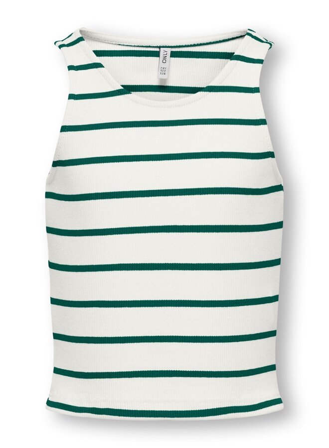 Kids Only - Nessa – Short stripe top - Aventurine