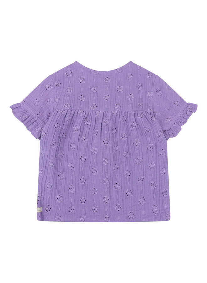 Daily7 - Shirt Shortsleeve Muslin Brode – Dahlia Purple