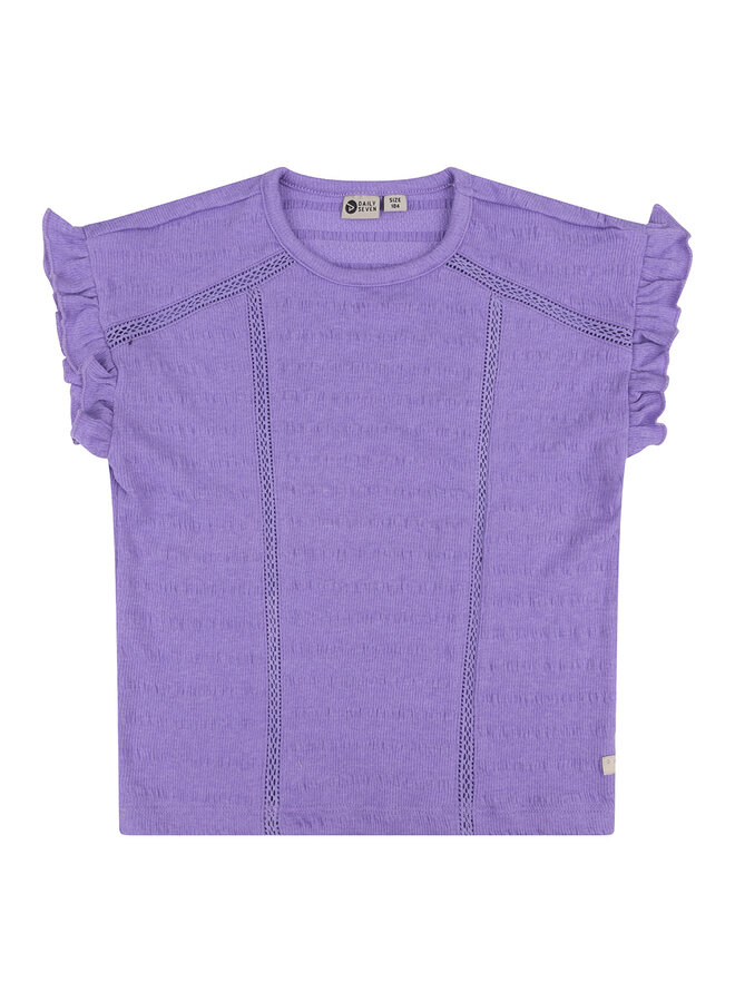 Daily7 - Organic T-shirt Fancy Tape – Dahlia Purple