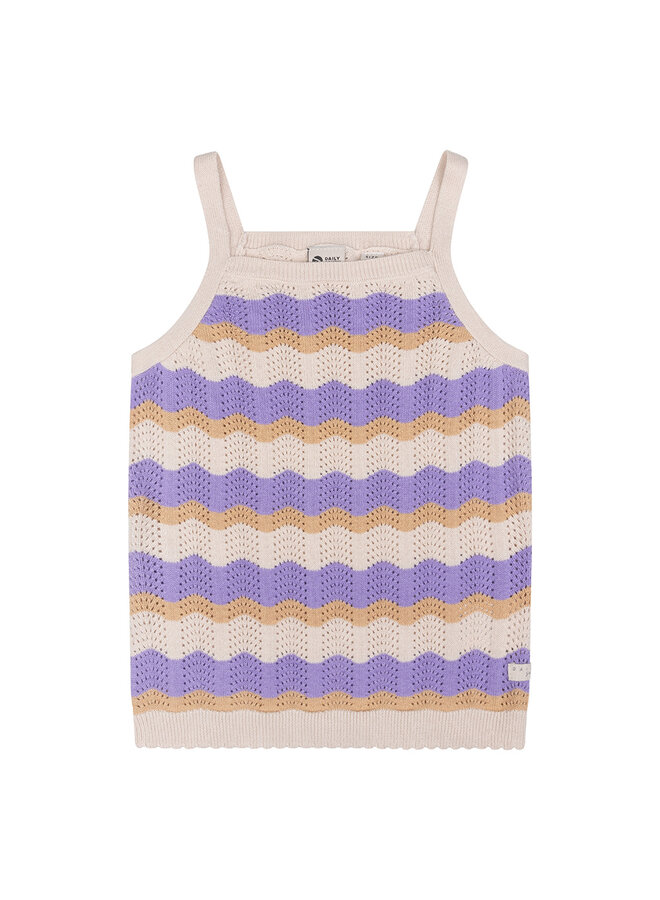 Knitted singlet – Dahlia Purple