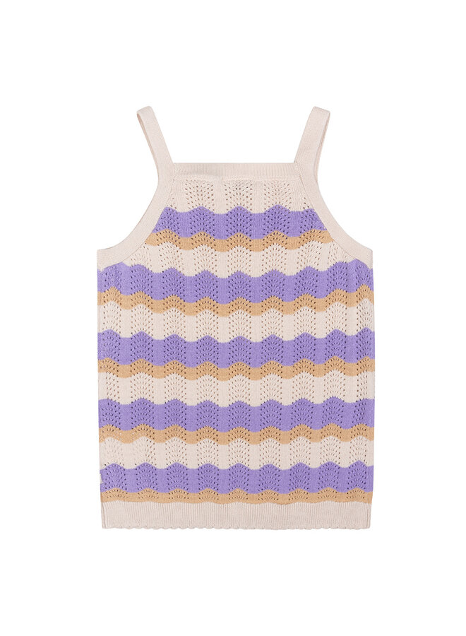 Daily7 - Knitted singlet – Dahlia Purple