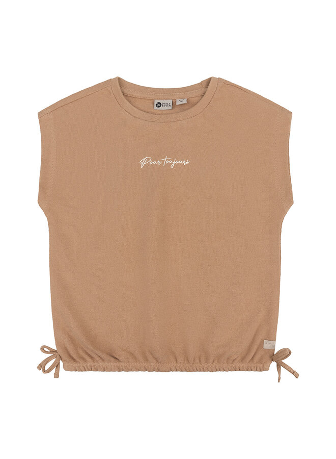 Daily7 - Organic T-shirt Pour Toujours – Camel Sand