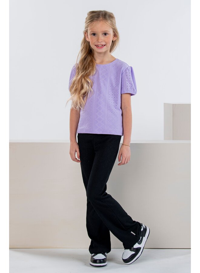 B.Nosy - Mila – Girls t-shirt -  Lavender