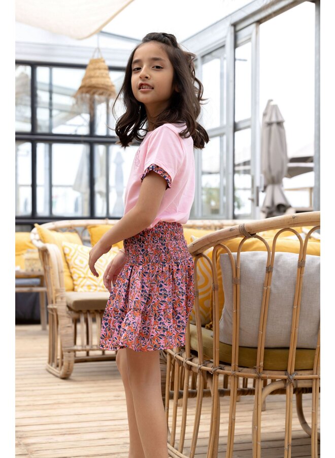 B.Nosy - Sabine – Girls skirt allover print – Stunning AO