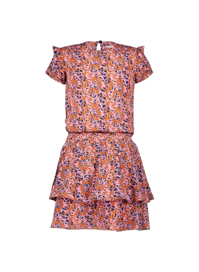 B.Nosy - Steffi – Girls dress allover print – Stunning AO