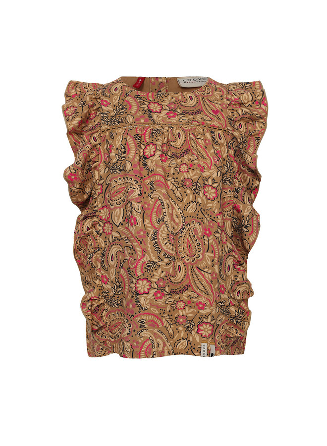 Looxs Little - Little paisley top – Palms