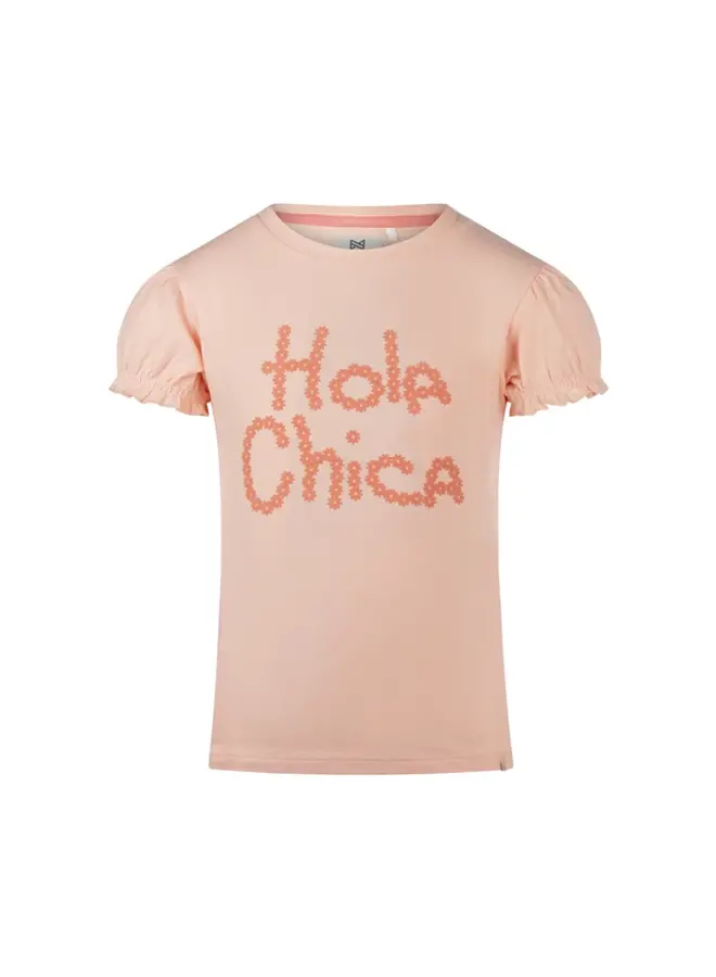 T-shirt ss hola chica– pink