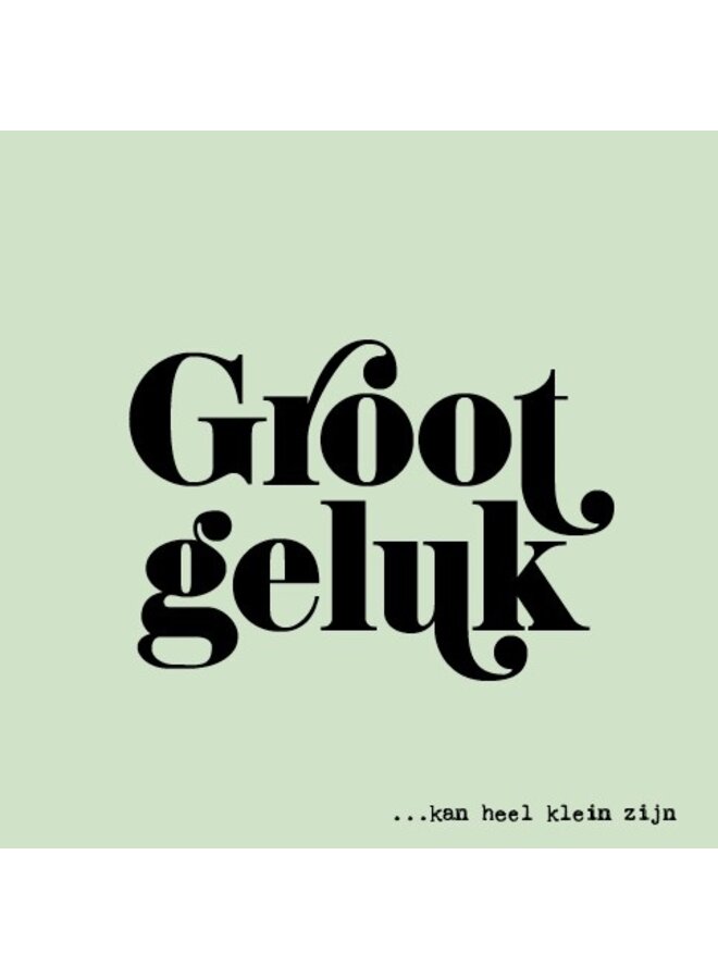 LH019 - Groot geluk