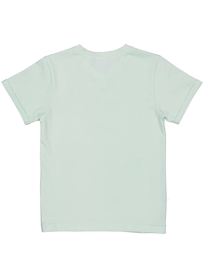 Quapi - Bastijn – Shortsleeve - Aqua Blue