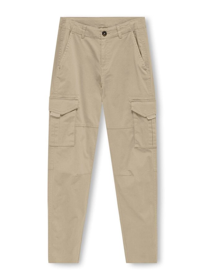 Kids Only Boys - Maxwell – straight cargo pant  – White pepper