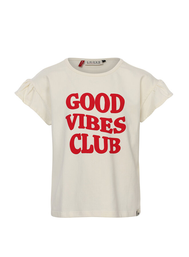 Looxs Little - Little t-shirt -  Ivory