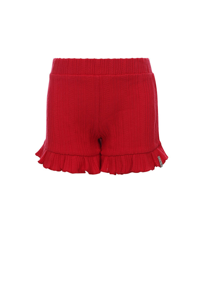 Looxs Little- Little ajour short – Red