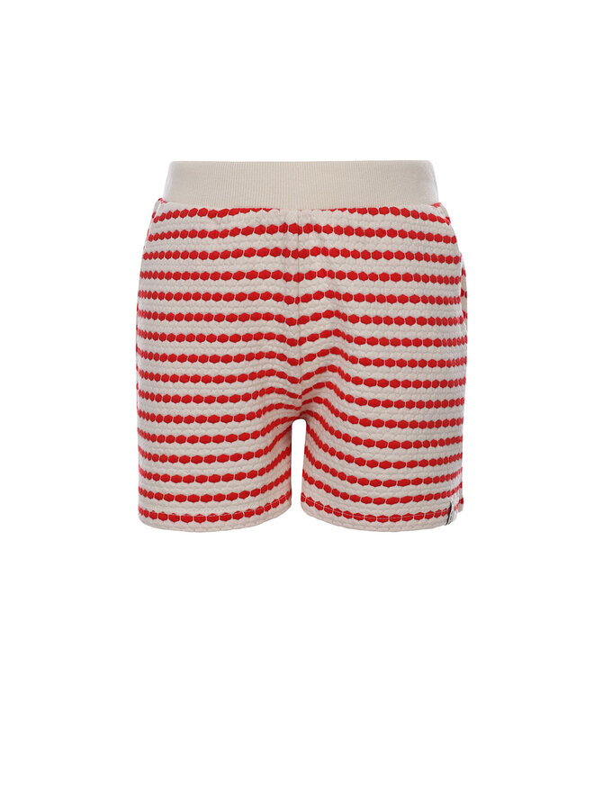 Little striped short – Red