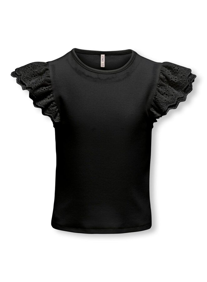 Kids Only - Zenia – Detail Top JRS – Black