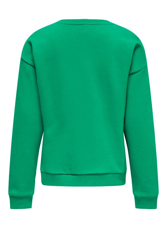 Kids Only - Valerie Ub L/S bow sweater  - Deep mint
