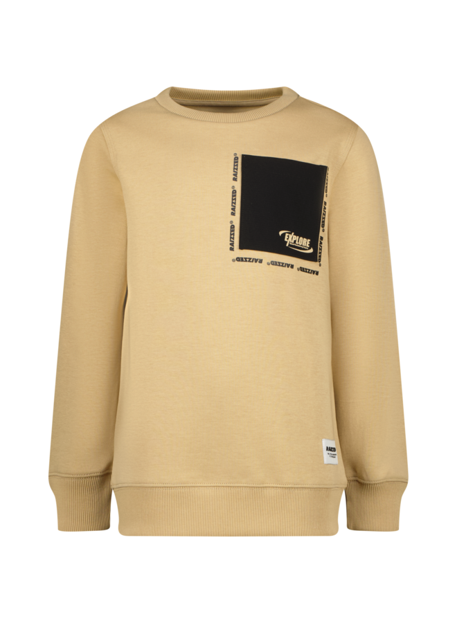 Lawton sweatshirt - Dune sand