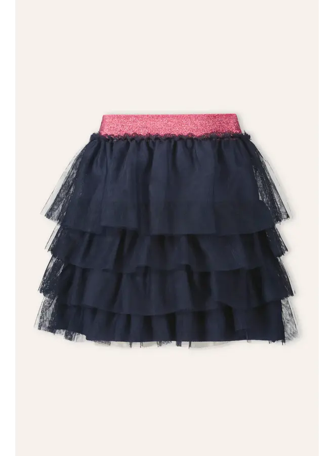 B.Nosy - Rose - girls - tule skirt navy