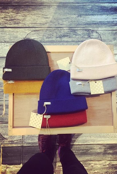 beanie ribbed - more colors