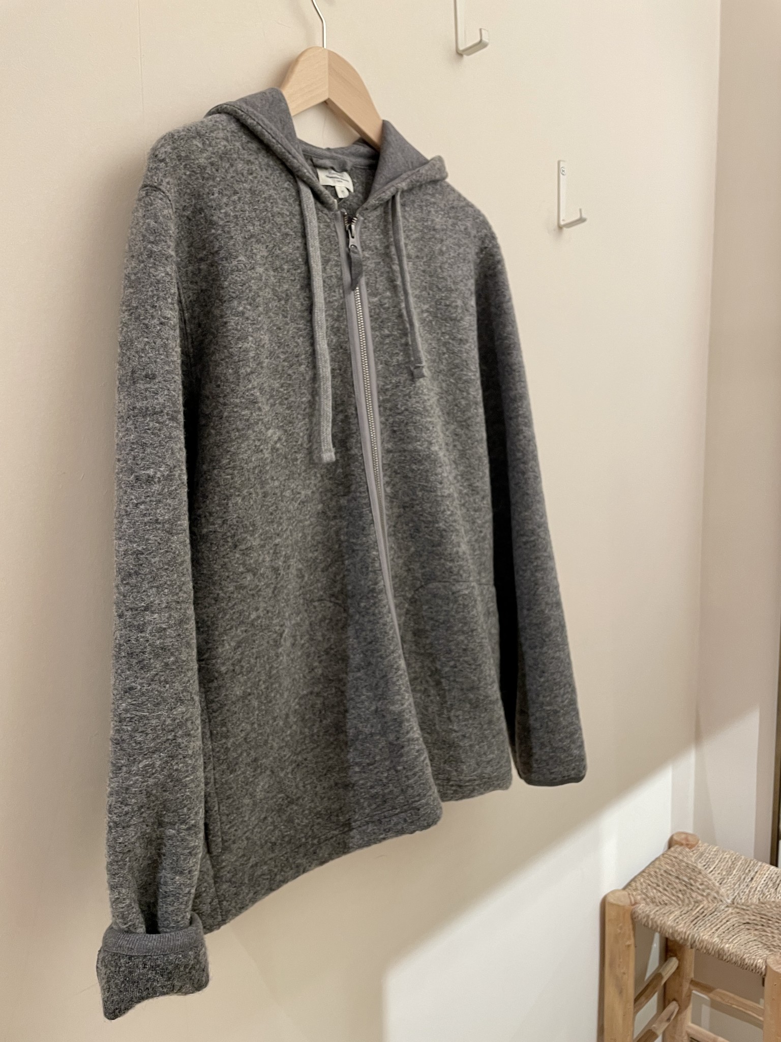 hoody jacket  grey-2
