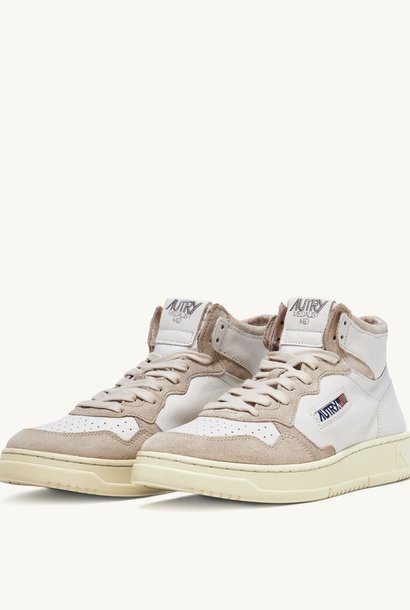 mid goat/suede wom white