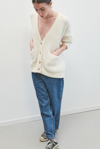 cardigan EAST off white