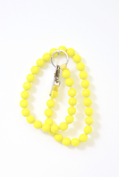 keyholder long fluo yellow