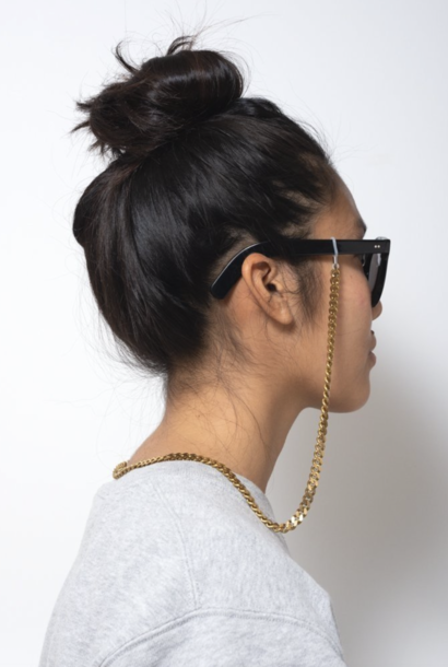 eyeglasses chain brass