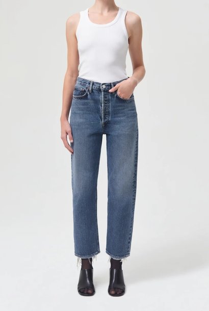 90's crop jeans oblique