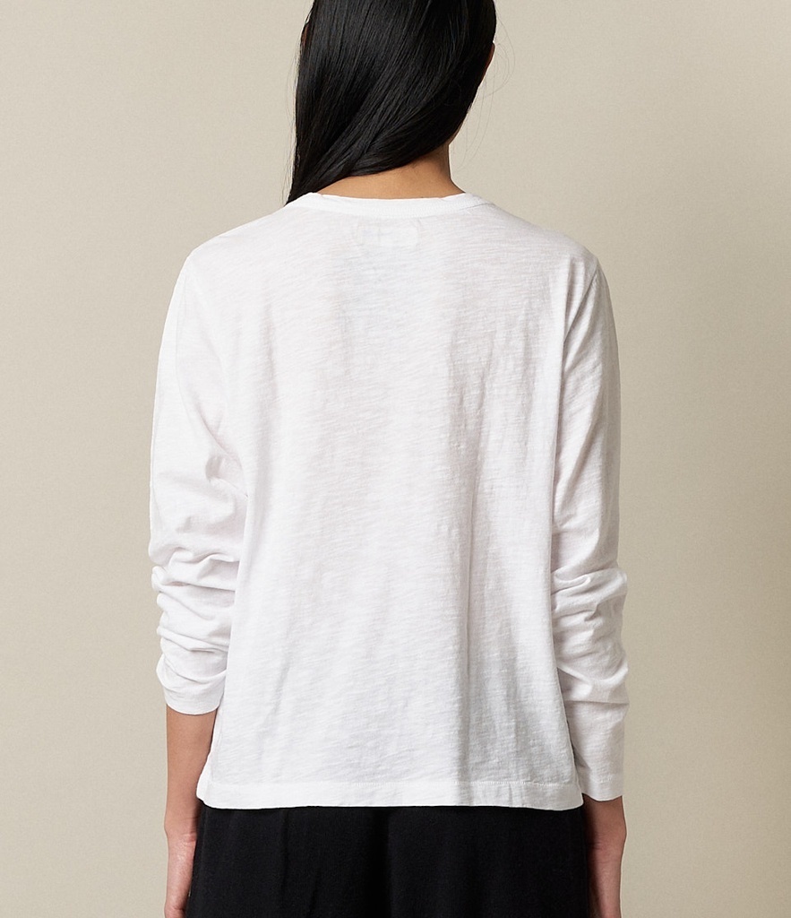 t-shirt longsleeve relaxed fit white-2