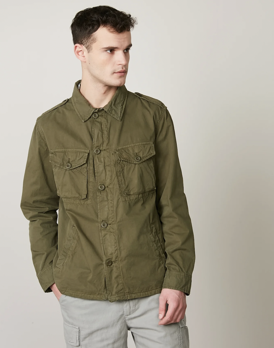 joshua men woven jacket camo - Par-terre