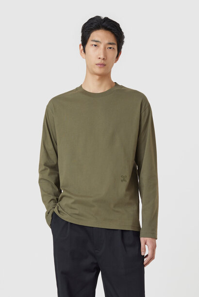 classic longsleeve t-shirt army green