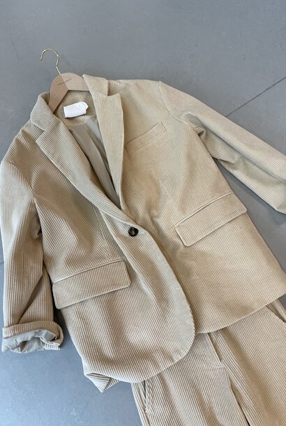 virginia blazer ficelle
