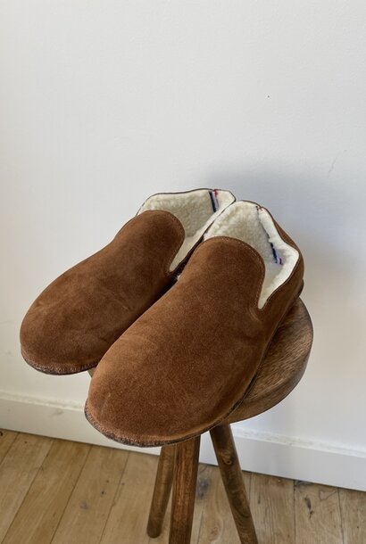 home slippers cognac