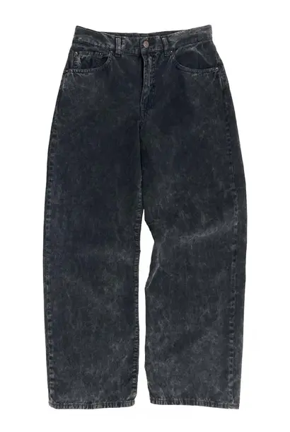 corduroy wide jean washed grey