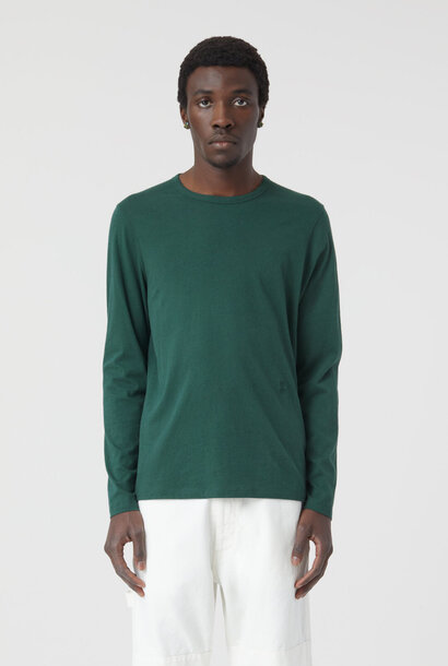 cotton ls cashmere fern green