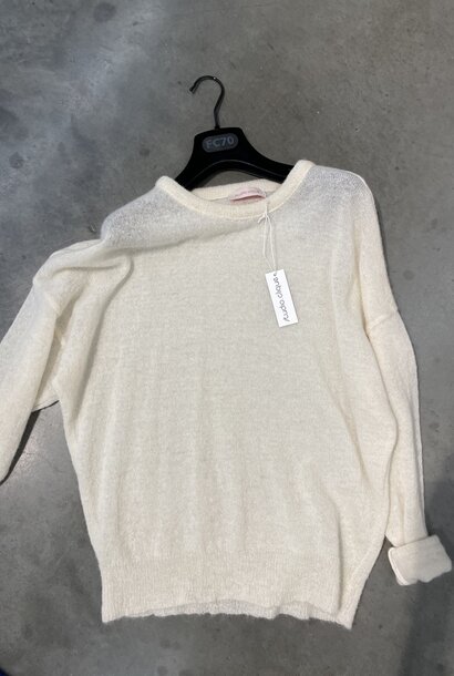 hannah knit off-white