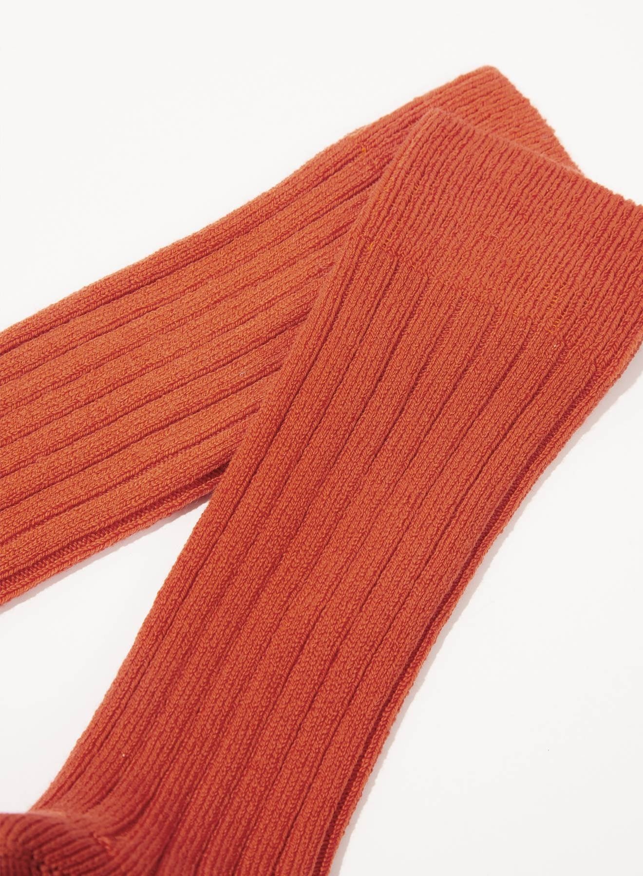 college socks rust-2