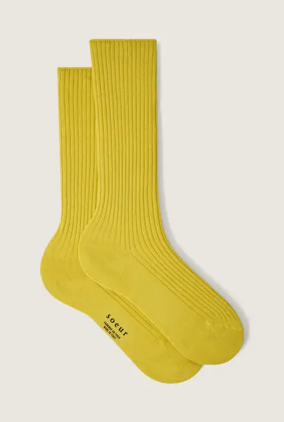 arabella socks yellow