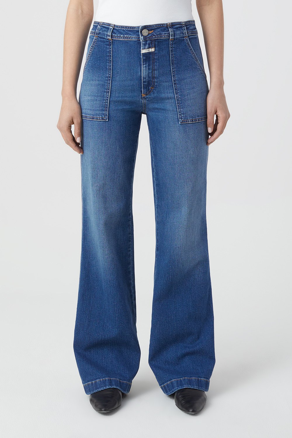 aria jeans midblue - Par-terre