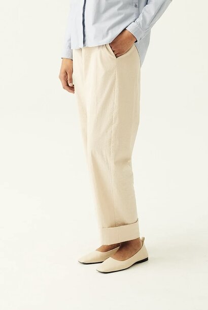 palla seersucker pants sand