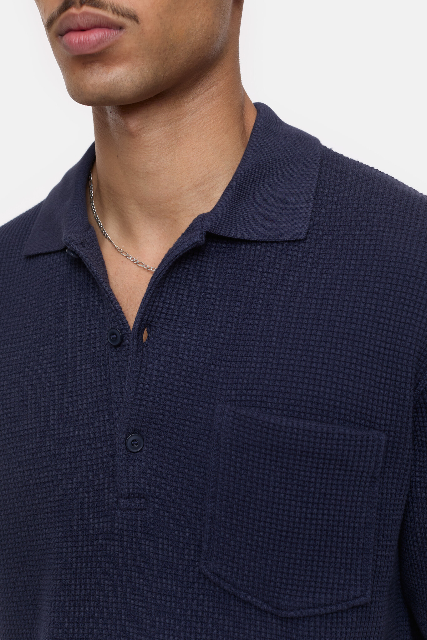 waffle struc polo dark night-1