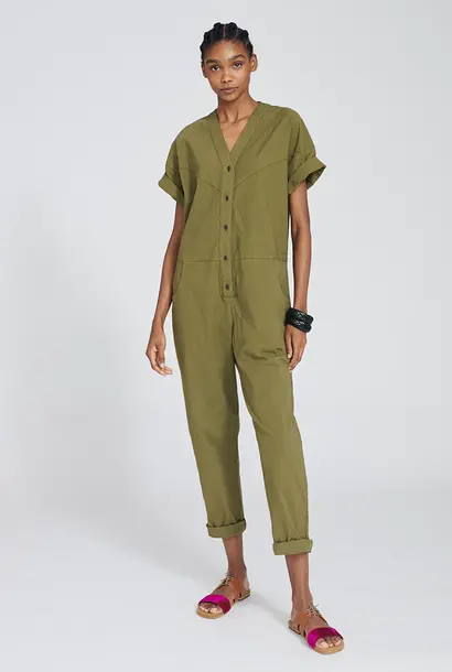 felix jumpsuit khaki